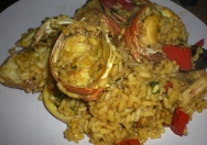 Arroz con conejo y langosta