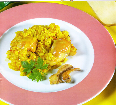 Arroz con conejo