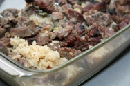 Arroz con cordero a la navarra