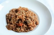 Arroz con cuello de cordero
