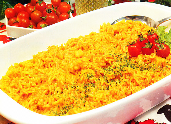 Arroz con gambas al Microondas