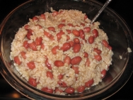 Arroz con judias rojas