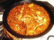 Arroz con langosta
