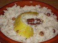Arroz con leche de coco