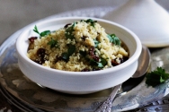 Arroz con pasas a la italiana