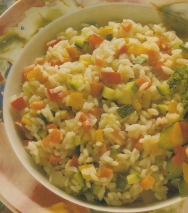 Arroz con pimientos