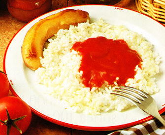 Arroz con plátanos