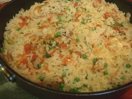 Arroz con pollo costarricense