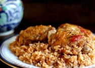Arroz con pollo cubano