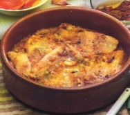 Arroz con tiritas de bacalao