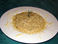 Arroz cuatro quesos