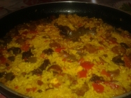 Arroz en la sartén (con orza)