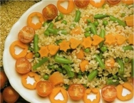 Arroz integral con verduras