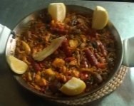 Arroz Picante de Pollo, Chistorras y Verduritas