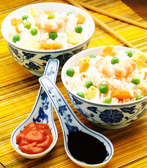 Arroz tres delicias