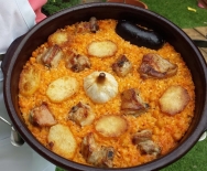 Arroz valenciano al horno