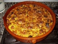 Arroz y garbanzos con costra