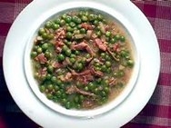 Arvejas con jamón