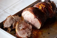 Asado de cordero en su jugo