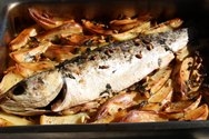 Asado de mújol