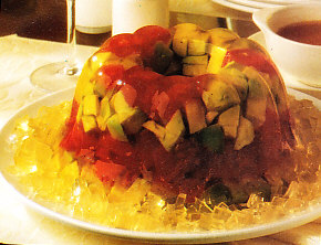 Aspic de aguacate