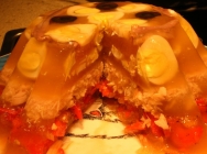 Aspic de mejillones