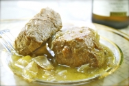 Atún encebollado al estilo de Cádiz