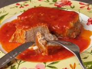 Atún fresco a la cazuela