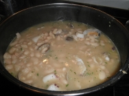 Aún en la olla