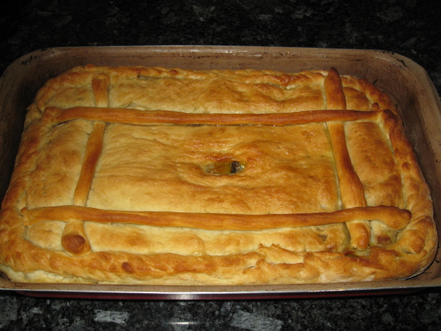 Auténtica empanada gallega