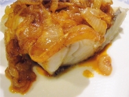 Bacalao a la canela