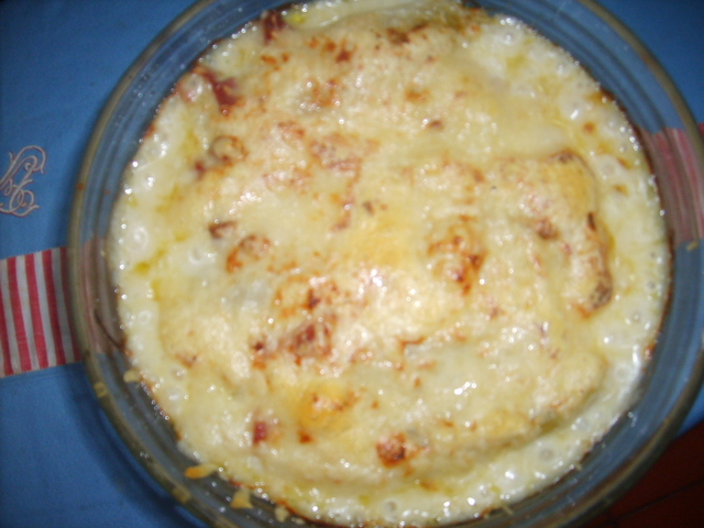 Bacalao al gratín