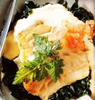 Bacalao con espinacas