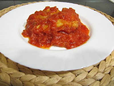 Bacalao con gambas