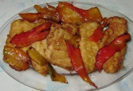 Bacalao con pimientos