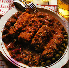 Bacalao con setas