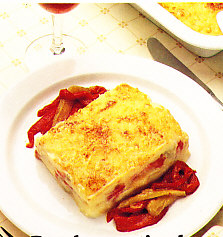 Bacalao gratinado al microondas