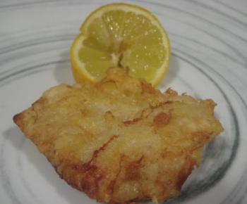 Bacalao rebozado con pan rallado