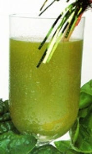 Bagtido de espinacas, apio verde, zanahoria y lechuga