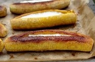 Banana a la parrilla