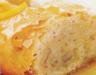 Banana al zumo de naranja