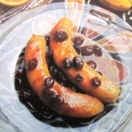 Bananas con pasas