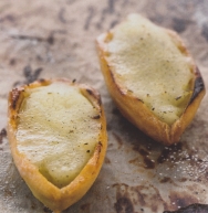 Barquitas de patata dulce
