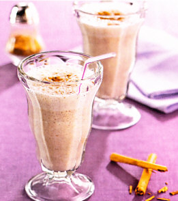 Batido con canela