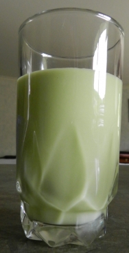 Batido de aguacate y piña