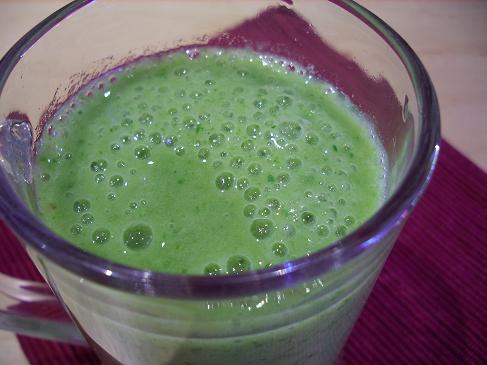 Batido de espinacas