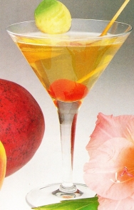 Batido de manzana y mango