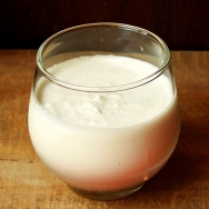 Batido de plátano al ron