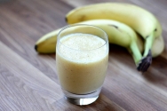 Batido de plátanos casero
