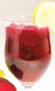 Batido de remolacha y limón